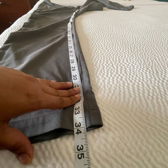 NIKE Dri Fit Men's Standard Fit Golf Chino Dark Smoke Grey Pants Size 36X34 - Picture 10 of 10